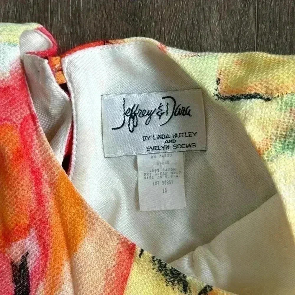 Jeffrey and Darle Vintage Dress Women’s size 10 - Picture 2 of 8
